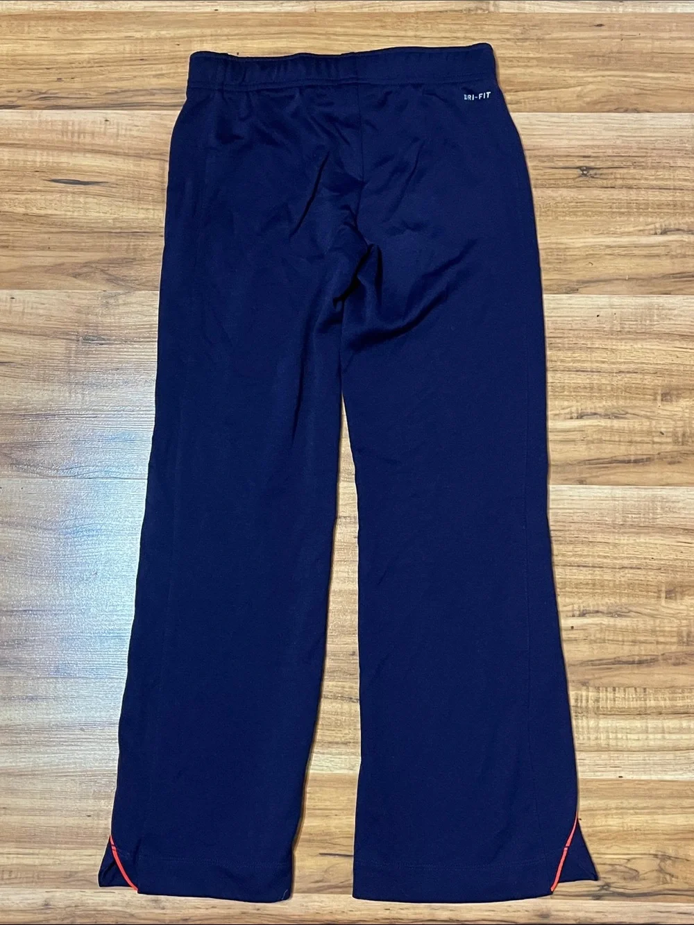 Nike Kids Navy Joggers with Coral Piping